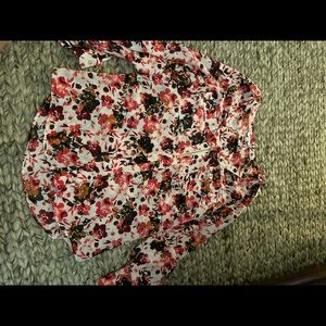 Candies floral dress shirt